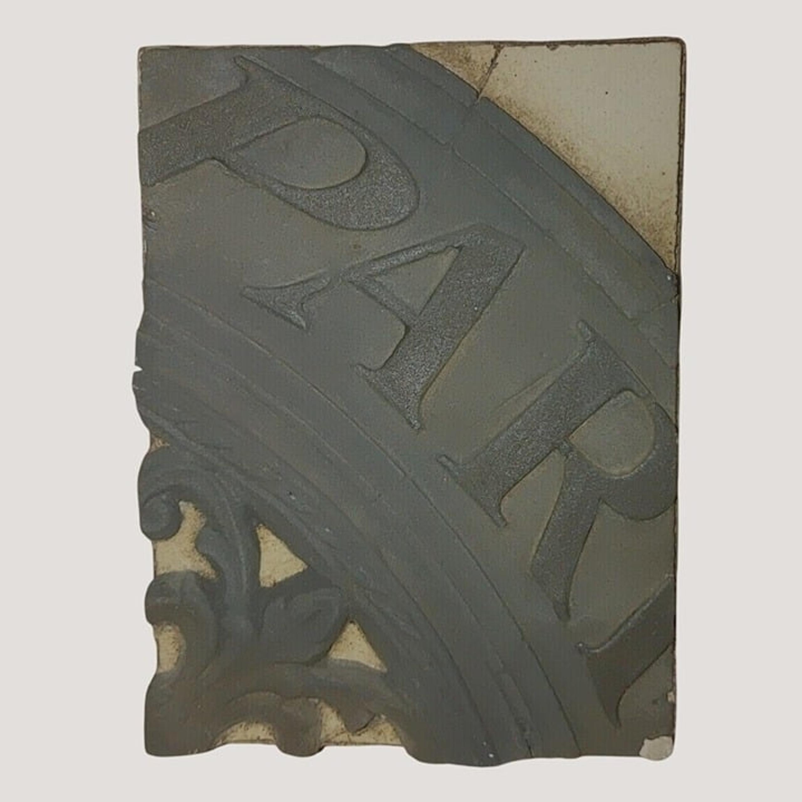 Sid Dickens Cast Iron Paris 1999 Memory Block T41 Tile Wall Art