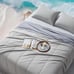 SLEEP ZONE Nanotex King Size Cooling Comforter Set, 3 Pieces