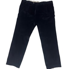 Vintage Paul Stuart Wide Wale Dark Blue Corduroy Pants 44 X 31 Made In USA Prepp