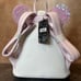 Loungefly Disney Minnie Mouse Iridescent Pink/White Sequin Backpack - NEW
