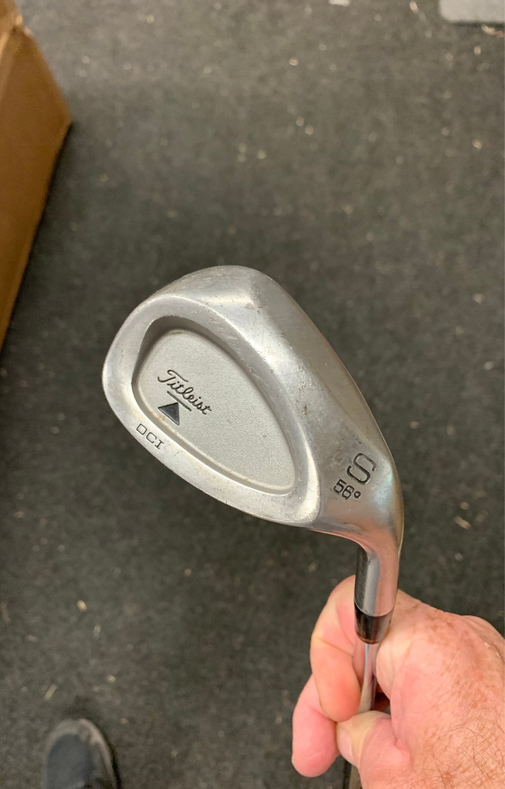 Titleist 56 deg. DCI sandwedge.