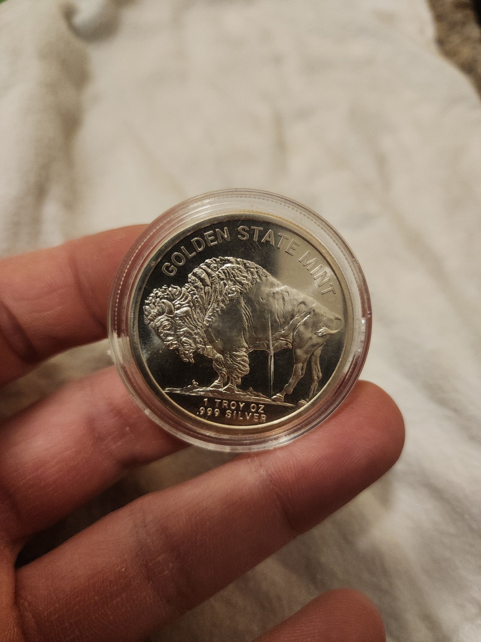 Golden state mint Buffalo Nickel 1 oz silver
