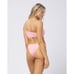 L*Space Axel Bikini Top in Crystal Pink XSmall New Womens Swimsuit