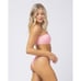 L*Space Axel Bikini Top in Crystal Pink XSmall New Womens Swimsuit