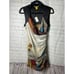CATHERINE MALANDRINO LADIES SLEEVELESS SILK MULTICOLOR DRESS (S) NEW WITH TAGS