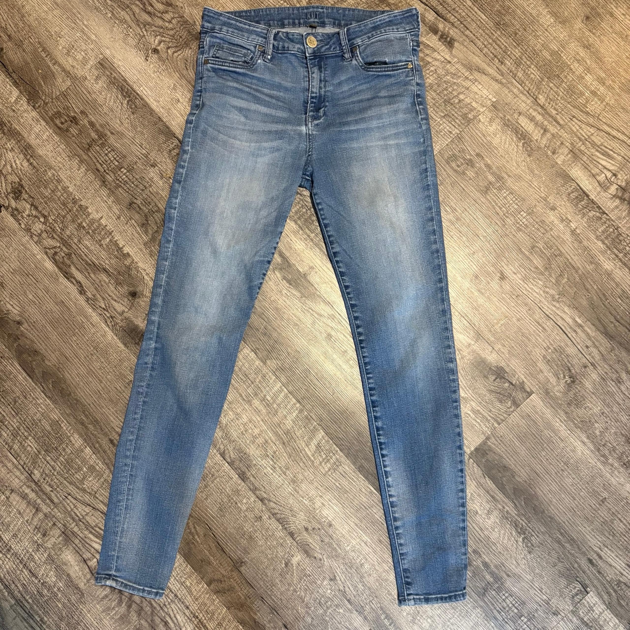 Women’s 6 Blue Skinny Jeans - KUT from the Kloth