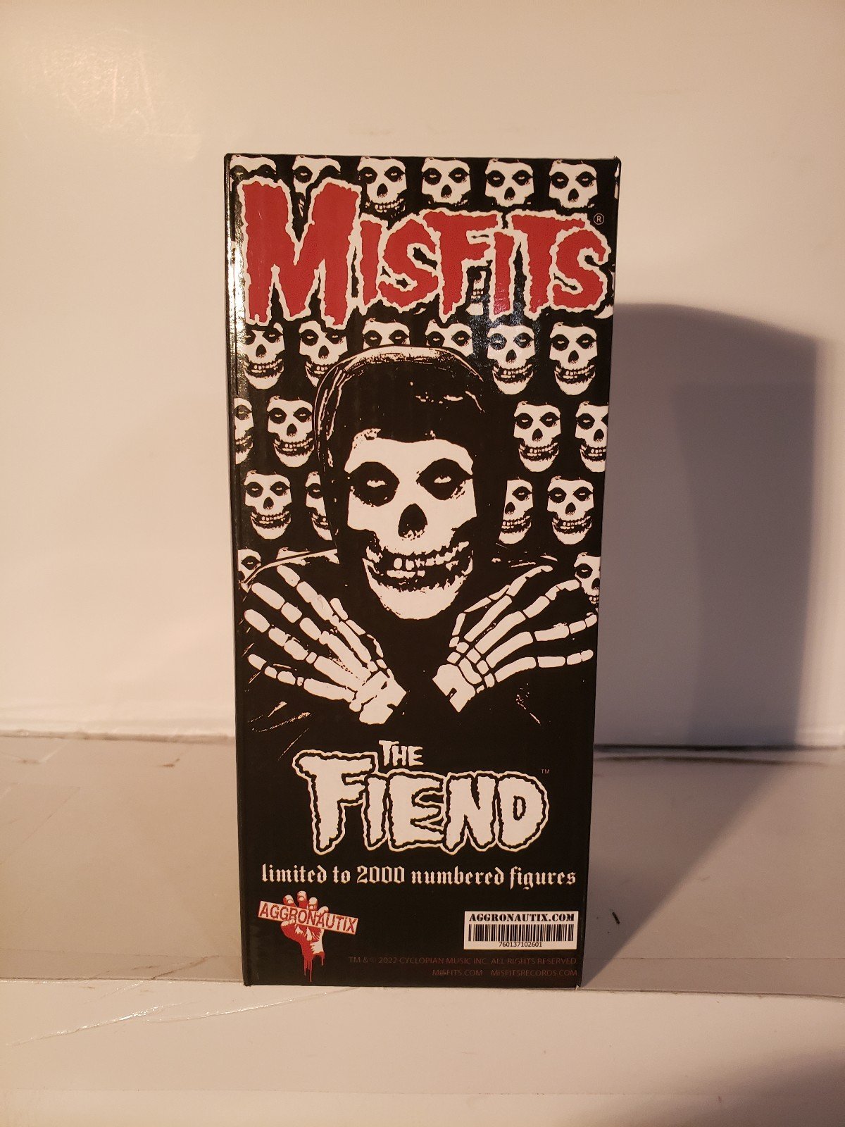 MISFITS THE FIEND BOBBLEHEAD AGGRONAUTIX HAND NUMBERED LE 2000