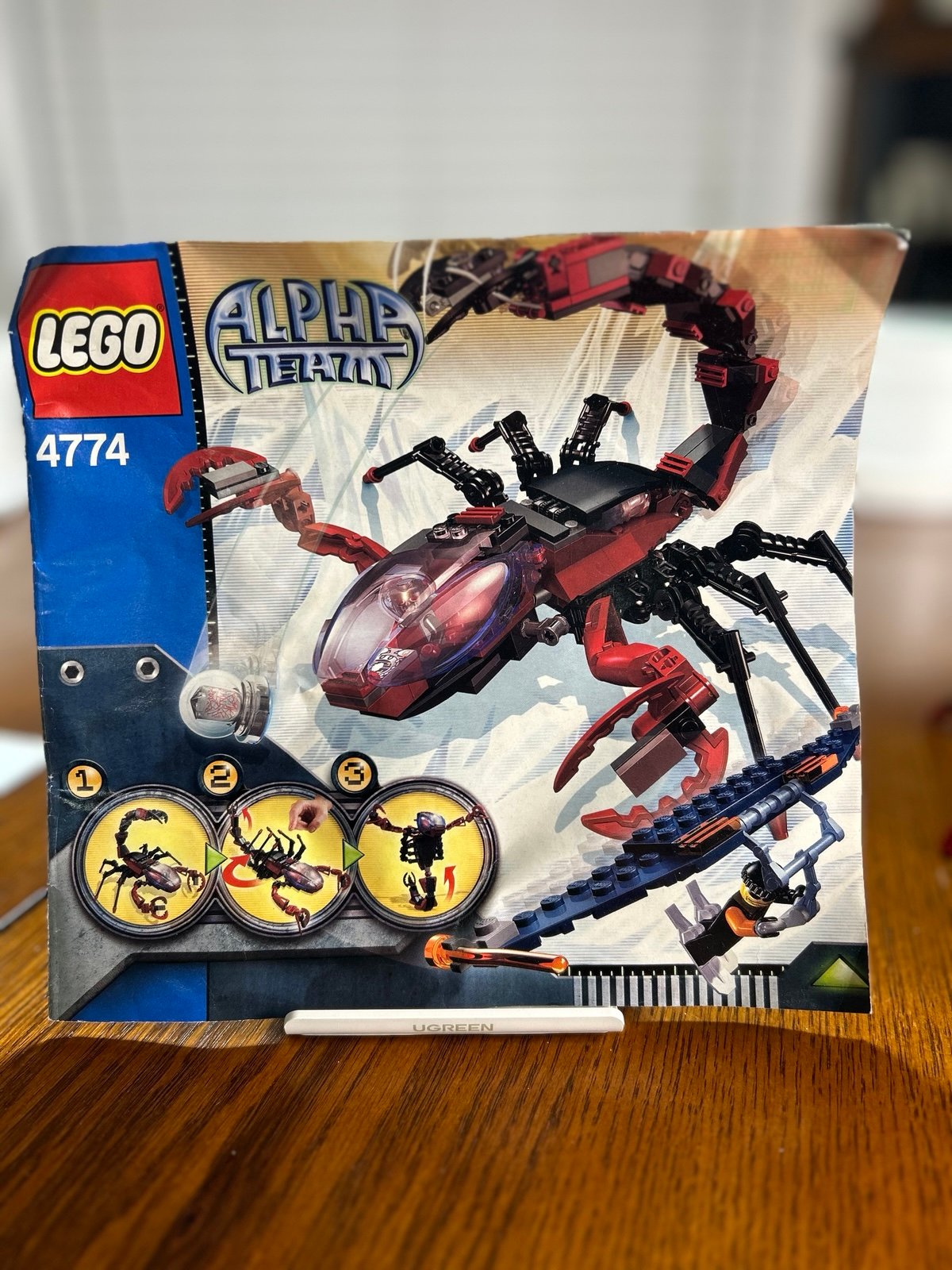 LEGO 4774 scorpion orb launcher
