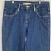 Levi’s 515 Cuffed Capri Dark Wash With Contrasting Belt Loops Size 8