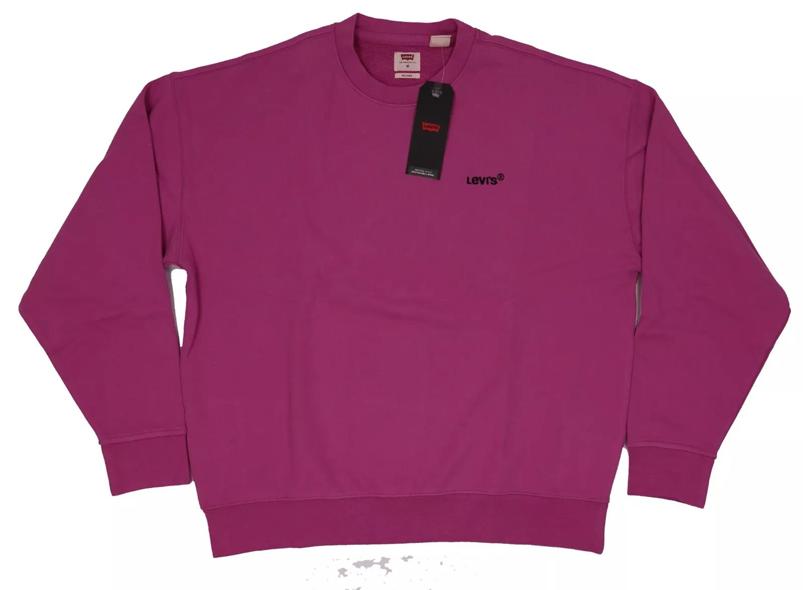 LEVI'S New Original style Men's Sweater Long Sleeve. Size: Medium Relaxed.