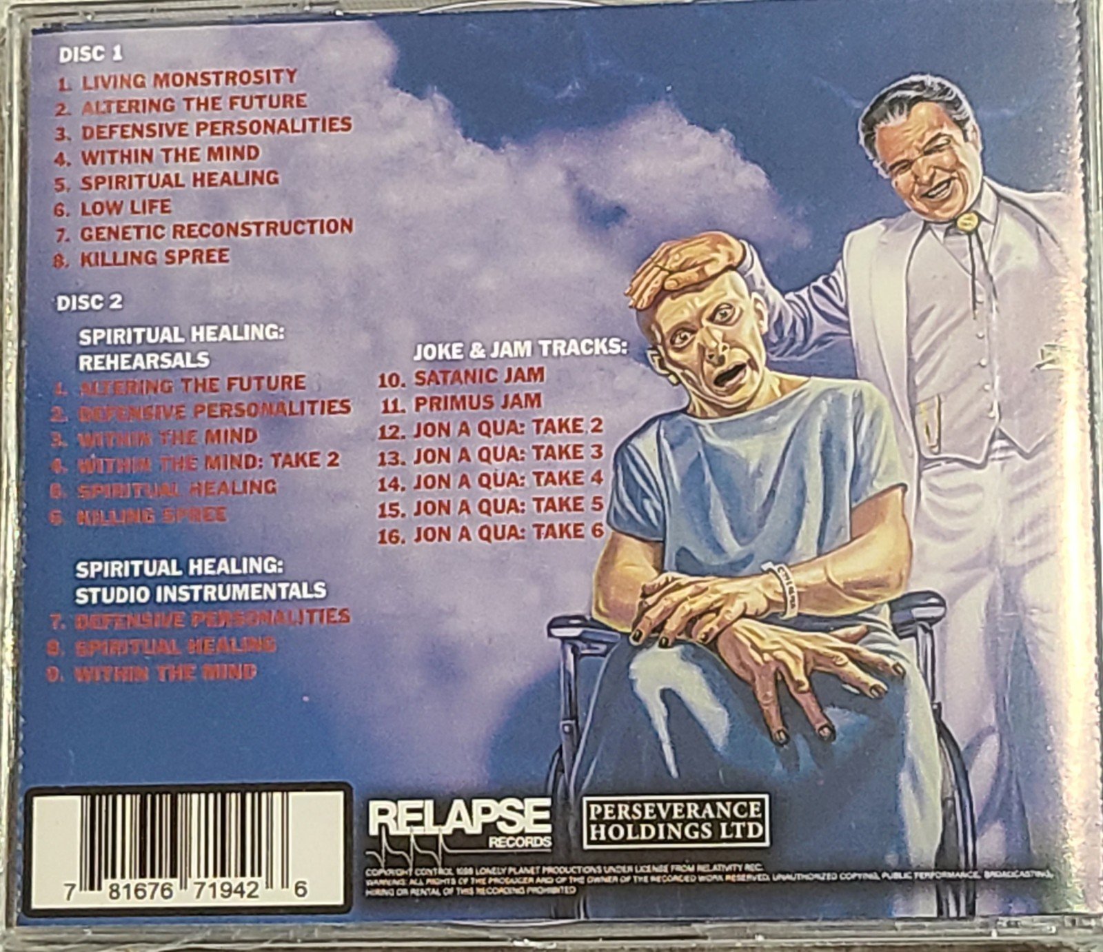 New Death Spiritual Healing CD