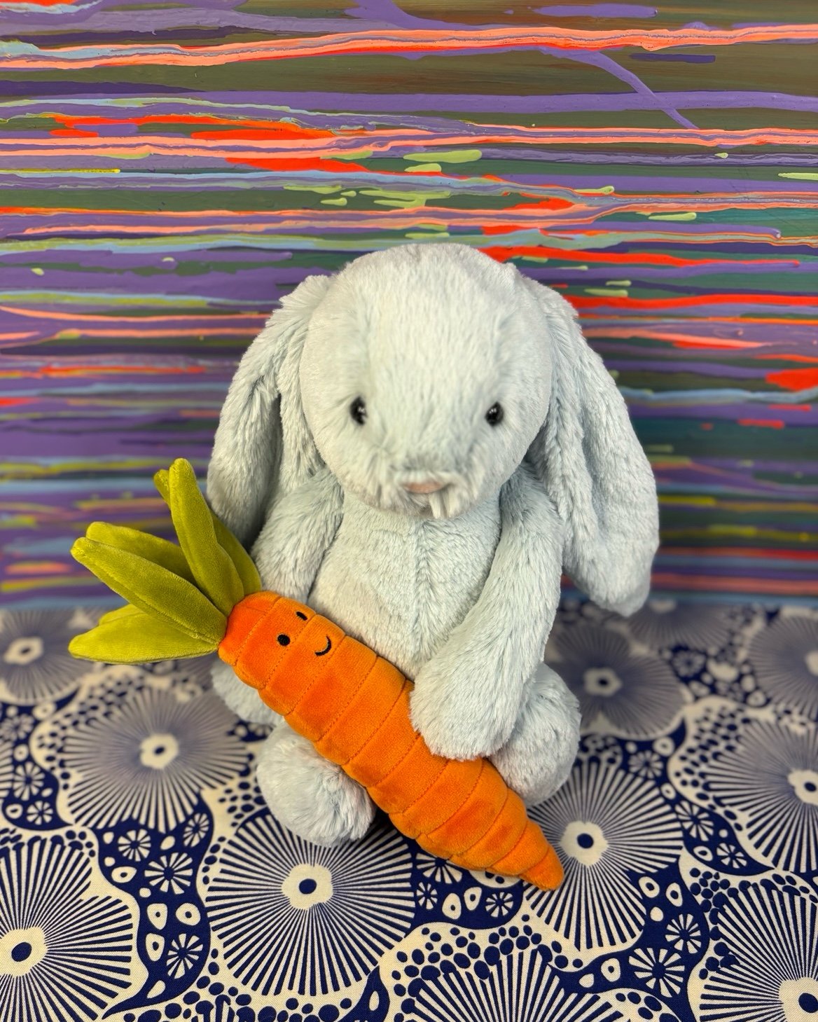 NWT Jellycat ORIGINAL BASHFUL BEAU BUNNY (MEDIUM)! FAST SHIPPING!!!*