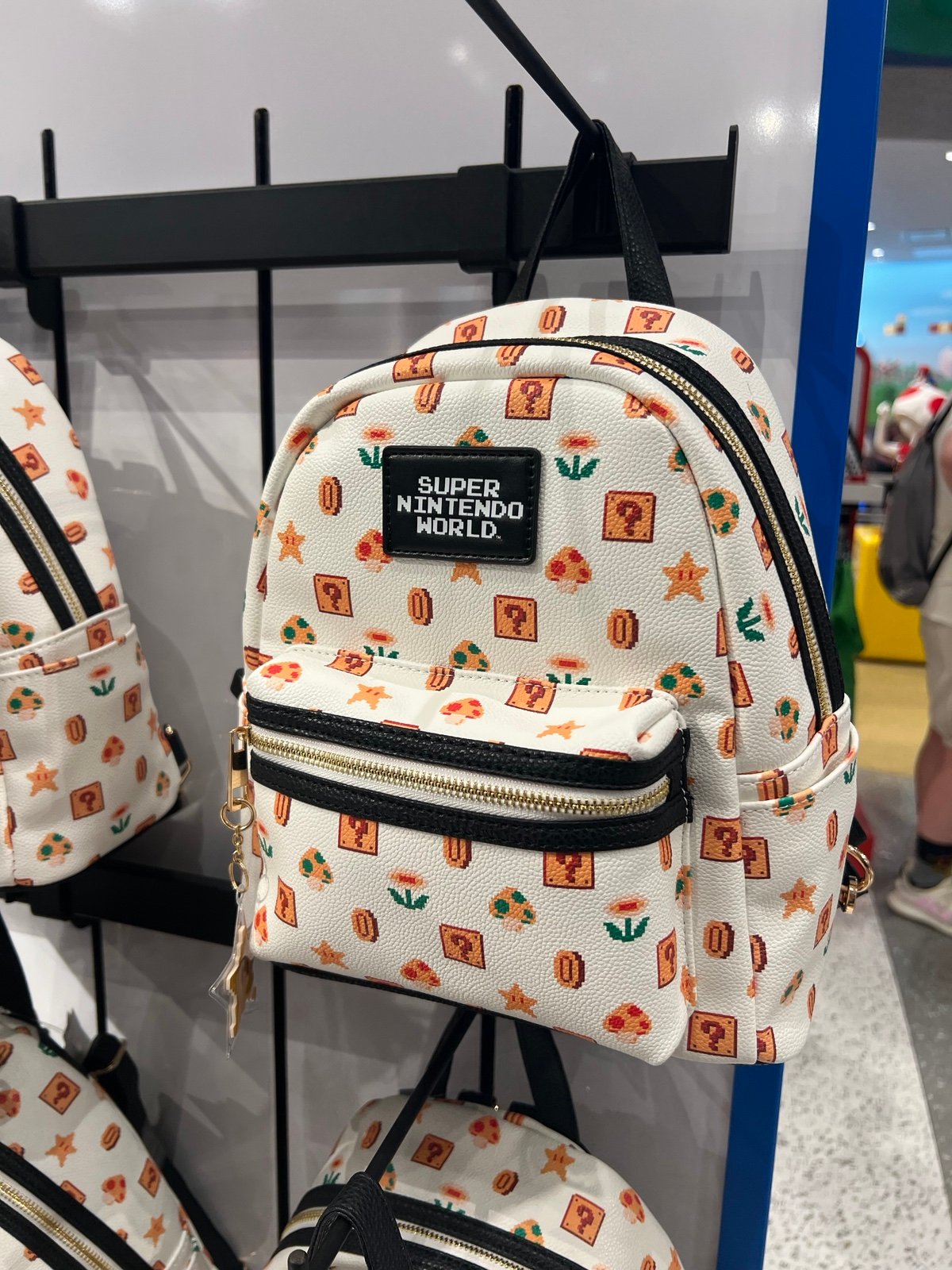 Super Nintendo World Mini Backpack Epic Universe NEW NWT Mario Loungefly Size