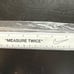 Nike OFF-White 2017 Promotional Ruler Measure Twice Rare Collectable