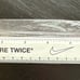 Nike OFF-White 2017 Promotional Ruler Measure Twice Rare Collectable