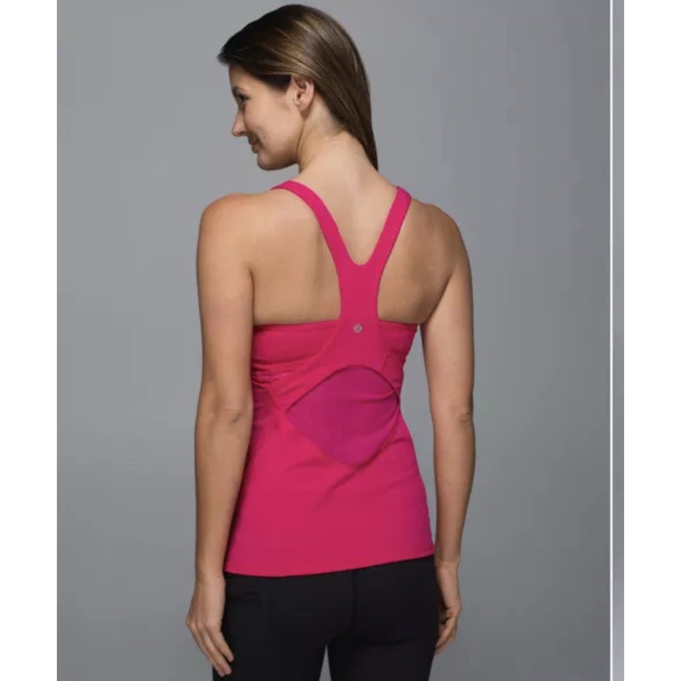 Lululemon Crossback Tank Magenta Pink Size 6
