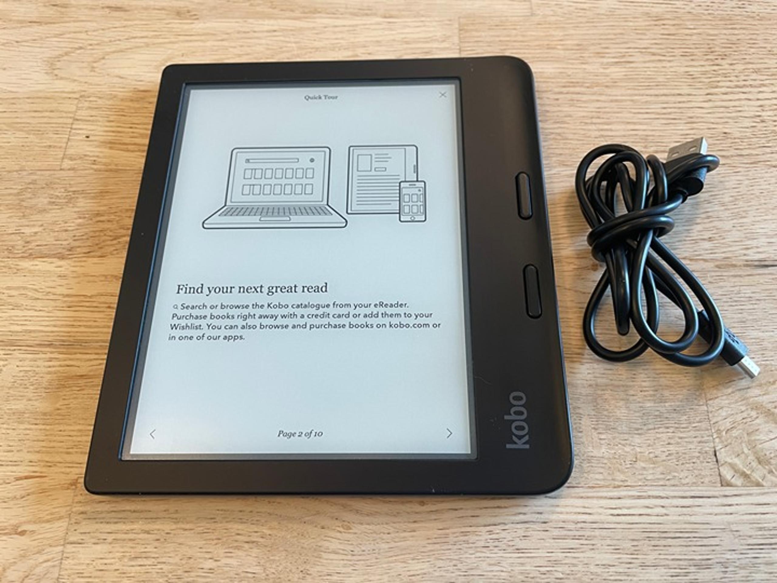 Kobo Libra 2 Ereader + Audiobooks | 34GB | Bluetooth