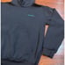 NEW SPORTY AND RICH CLASSIC LOGO BLACK HOODIE SZ M