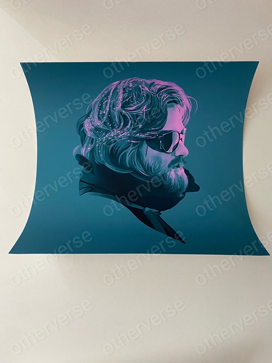 The Thing Macready Dakota Randall Movie Poster Print Art 12x12 Mondo IMPERFECT