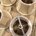 Lot of eight miniature lamp shades