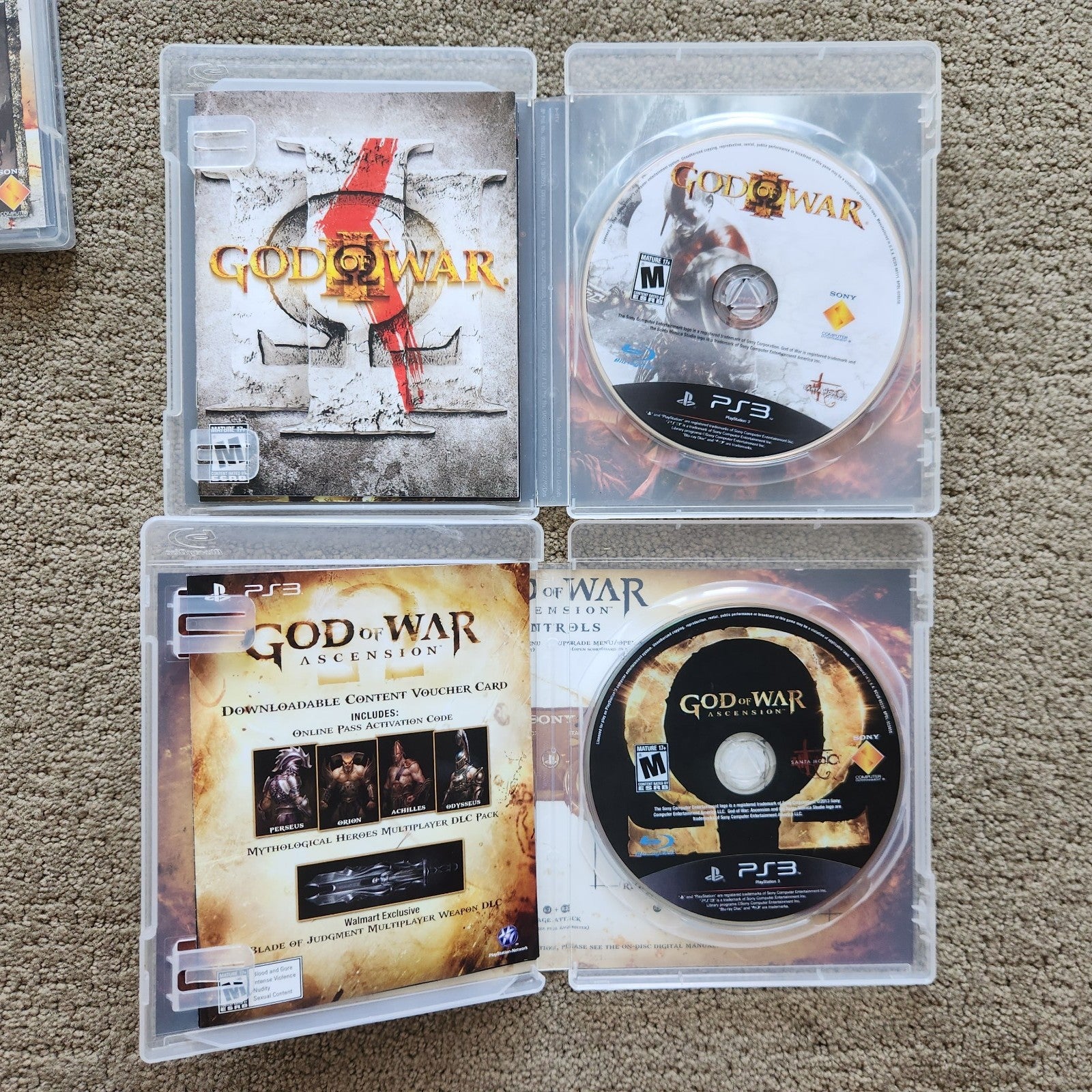 God of War Bundle For selling Playstation 3