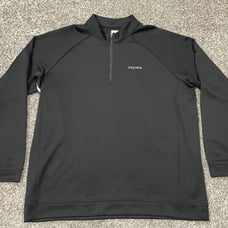 Men’s ADIDAS GOLF ‘Cascada GC’ Black 1/4 Zip Pullover - Size XXL