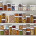 Canister Pack of 4, Flip-Tite Square Food Storage Set