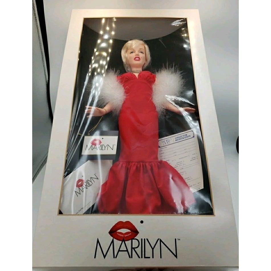 Marilyn Monroe World Doll Vintage 1983 Doll Celebrity Series 18 New In Box Nice