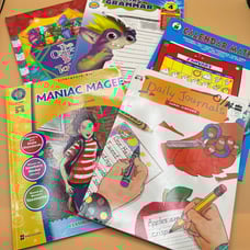 Bundle of 4 educational workbooks