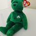Rare Retired Ty Beanie Baby Erin The Bear 1997 Mint Condition with Tag Errors