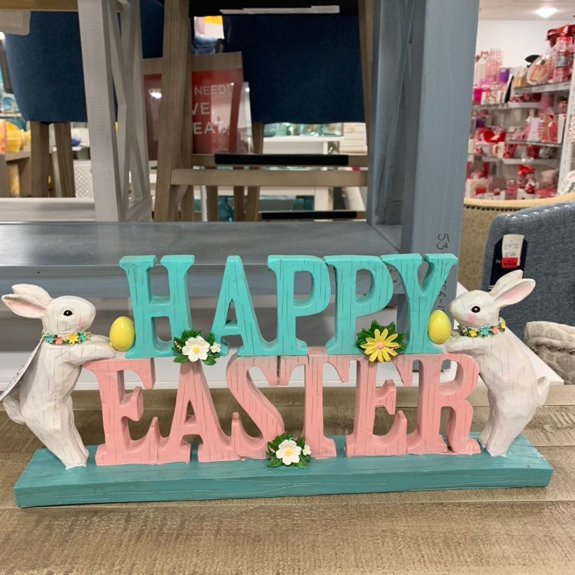 Happy Easter Bunnies Sign !