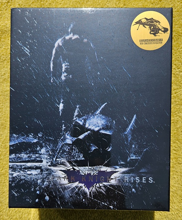 Blufans' Exclusive SteelBook (#62) The Dark Knight Rises 4K/2D blu-ray 1-click