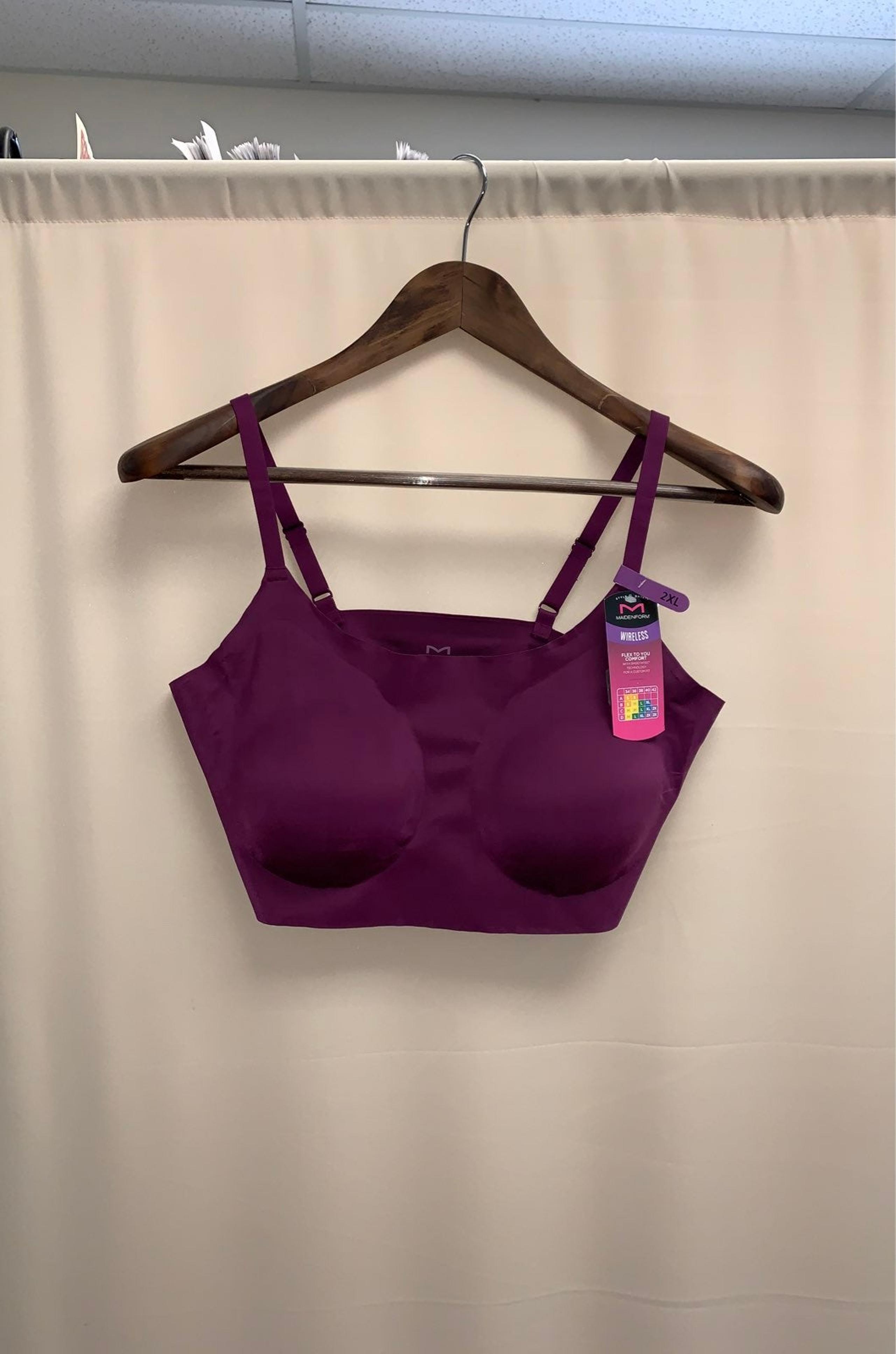 Women's Bra 2XL purple bralette