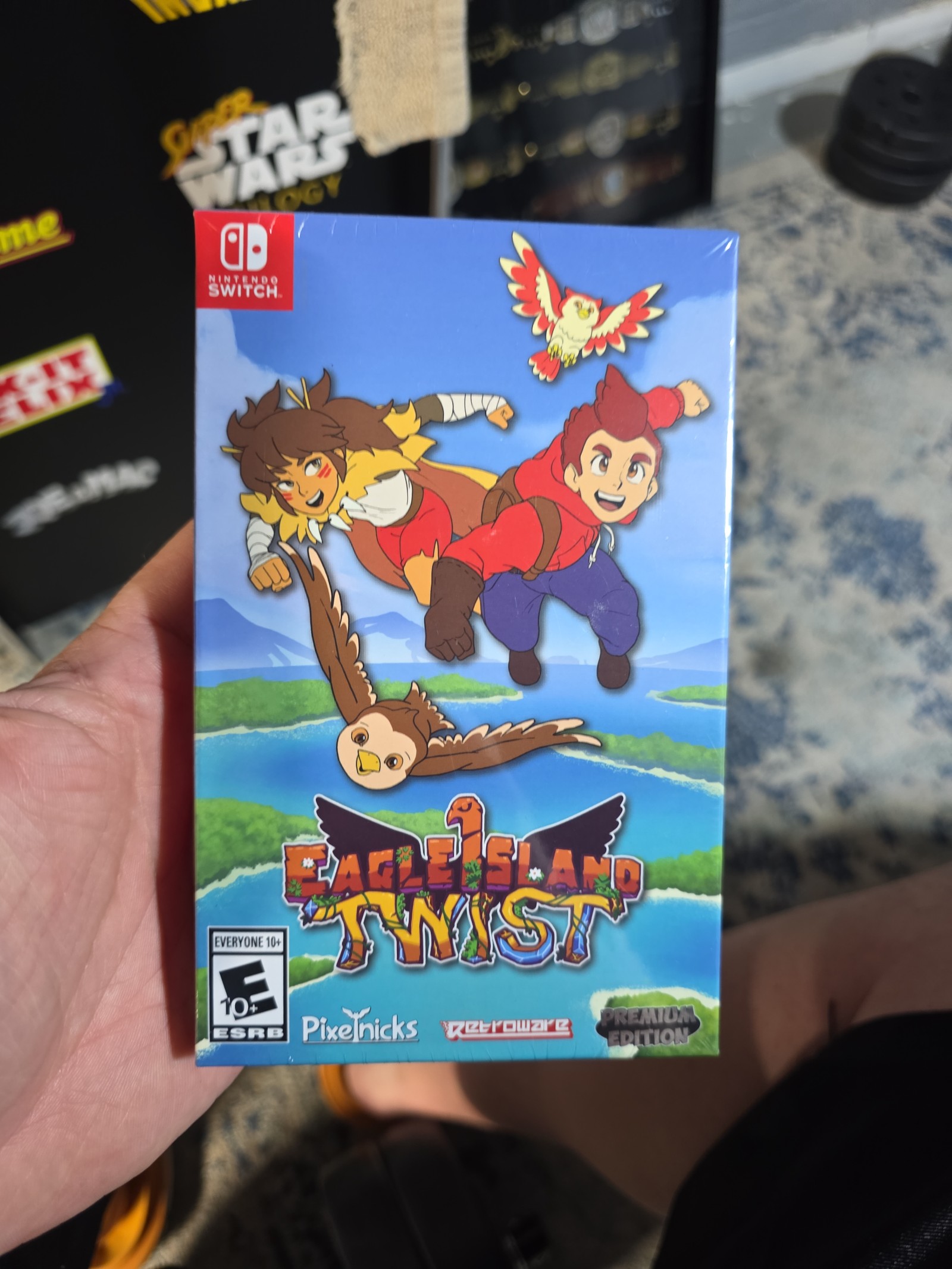 Eagle island twist & eagle island