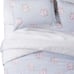 NIP Simply Shabby Chic KING Comforter BELLA Misty Blue 100% Cotton No Shams
