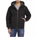 LEE Mens Sherpa Lined Jacket Workwear Bomber Hooded Durable Black XXL NWT