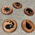 Magic the gathering mana wall art mgt tcg decor man cave