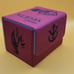 100 Card Deck Box, Synthetic Leather Case & Magnetic Lid (Custom Orders)