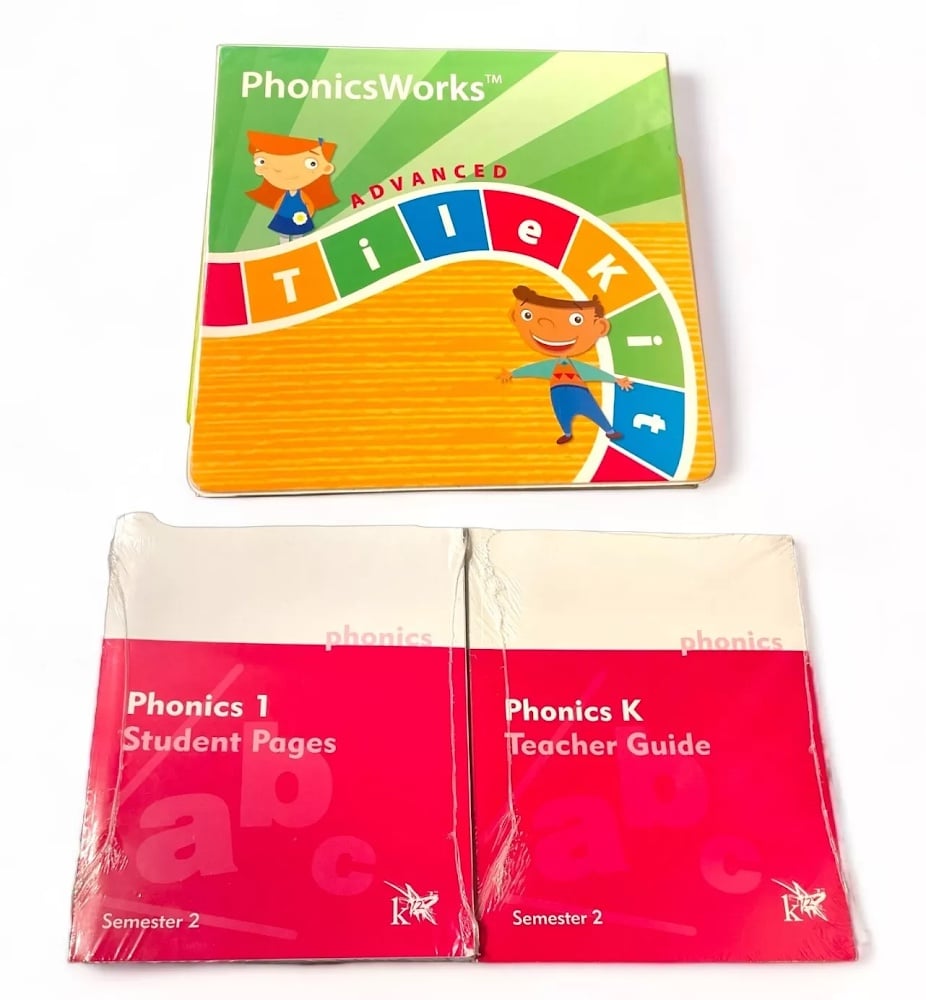 NEW K-12 Phonicsworks Advance Tile + Phonics 1 Stude