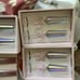 ❤️❤️Cupcakes and cashmere bow wine glasses 2 set total 4