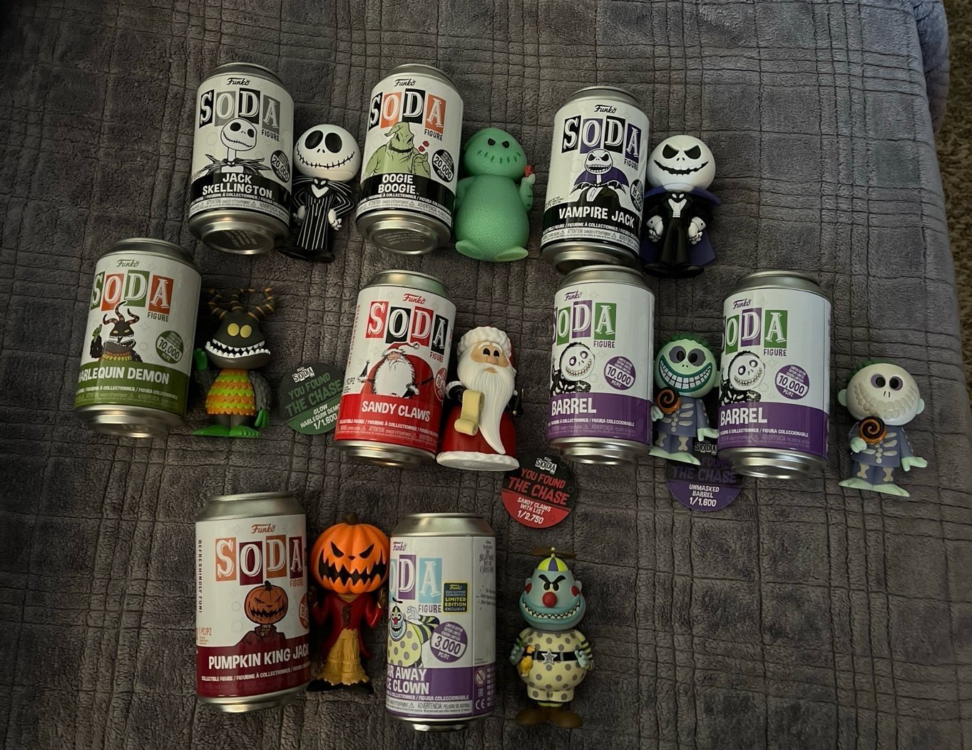 Funko Nightmare Before Christmas Soda lot