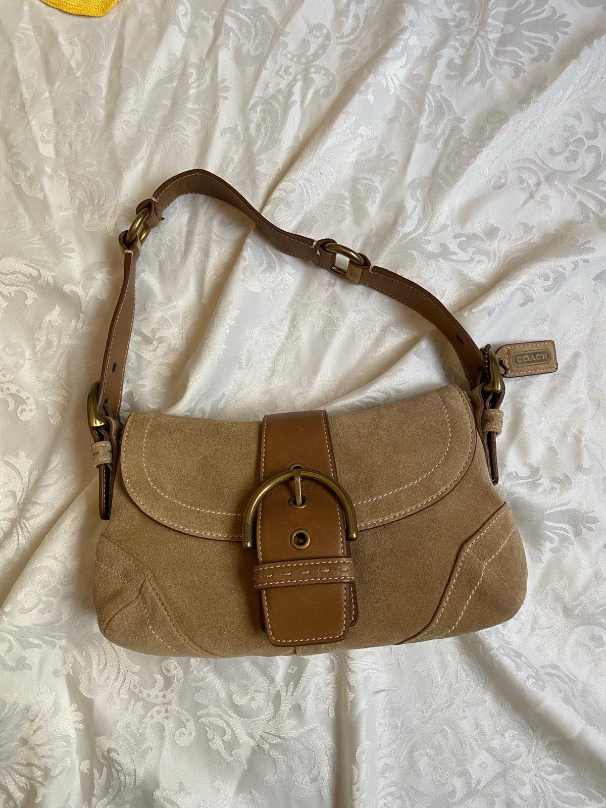Vintage Coach Soho Flap (suede) perfect condition