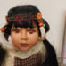 Cathay porcelain Indian girl doll in original box