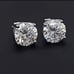 2 Carat Diamond Moissanite Stud Earrings