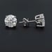 2 Carat Diamond Moissanite Stud Earrings