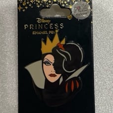 Disney Snow White & Evil Queen Silhouette Pin LE500 UNRELEASED -RETIRED HTF