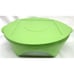 Tupperware 2 IMPRESSIONS Storage Bowls w/ clear windows 5531 lime green 10.5cups