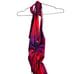 OSOS Design Shirt Womens 0 Halter Cami Top Ruched Front Tie Dye Smudge Print