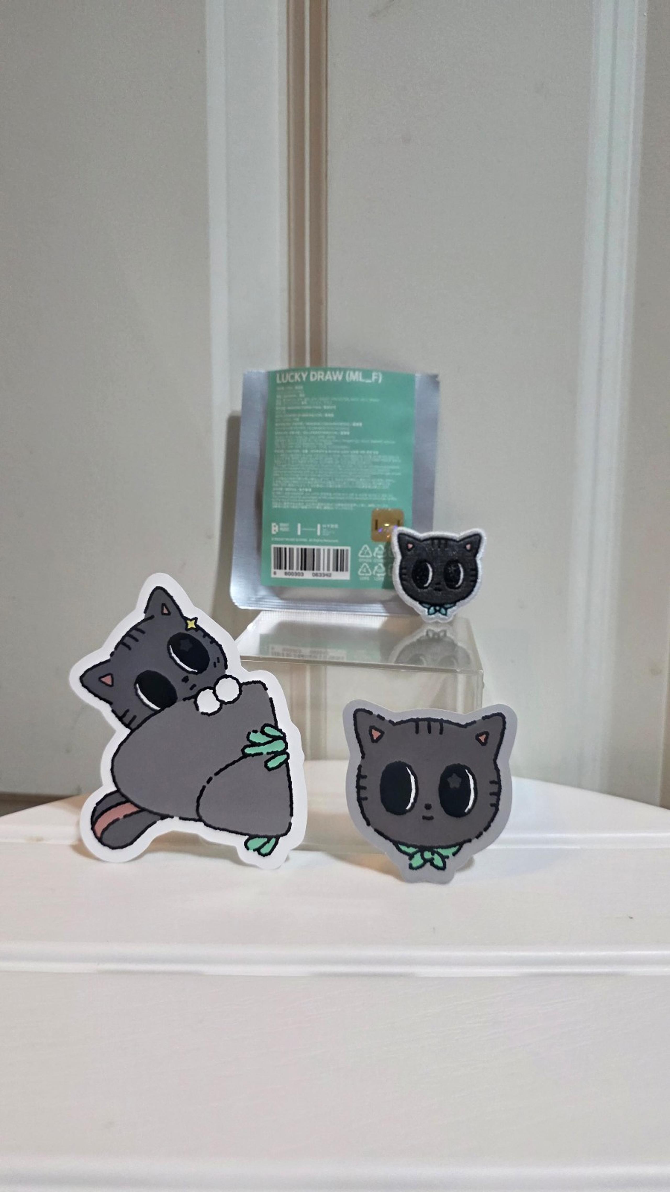 FINDING MOA PPULBATU LUCKY DRAW WAPPEN & STICKER SET - DAGONYANG #2 - TXT