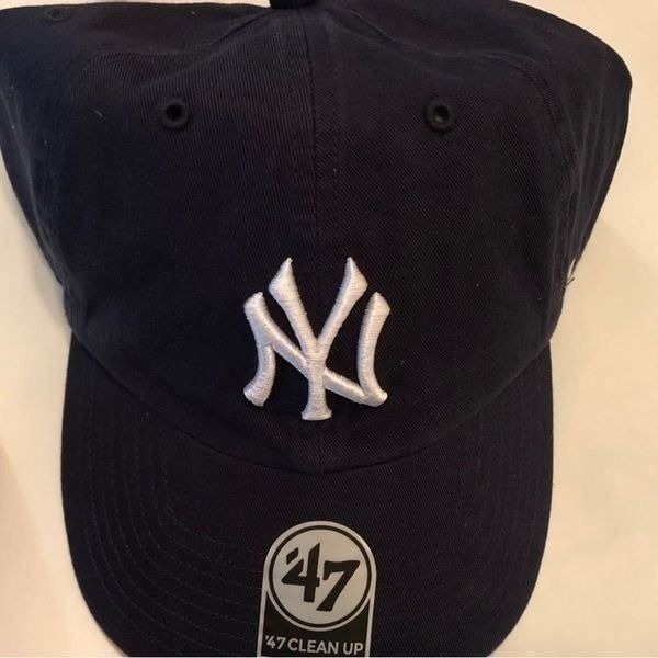 New York Yankees Navy 47 Brand Strap back Hat